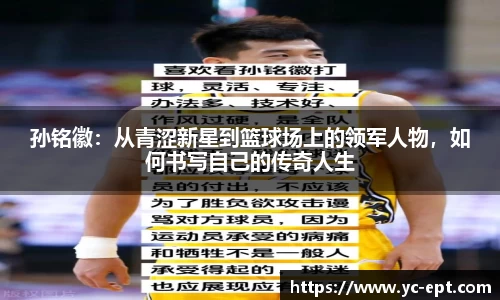 孙铭徽：从青涩新星到篮球场上的领军人物，如何书写自己的传奇人生